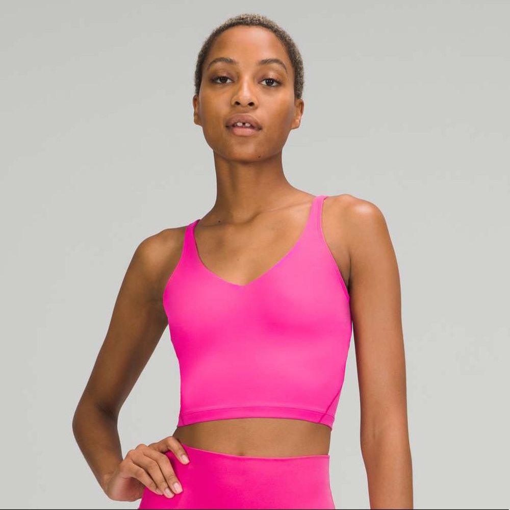 POW PINK ALIGN TANK SIZE 2 NEVER WORN